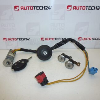 Set von Schlössern + Ein Schlüssel Citroën Xsara 4162Z5 4162Z4