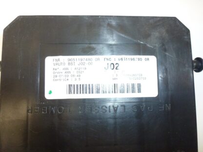 Valeo BSI J02-00 Peugeot 307 6580J0 6580HS – Bild 2