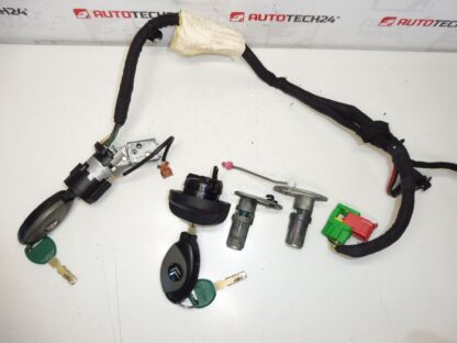 Citroën C8 Schlossset + 2 Schlüssel 4162Y4 4162Y2 – Bild 2