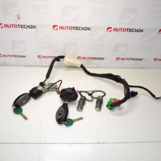 Citroën C8 Schlossset + 2 Schlüssel 4162Y4 4162Y2