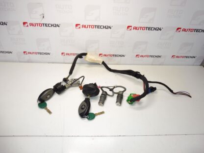 Citroën C8 Schlossset + 2 Schlüssel 4162Y4 4162Y2