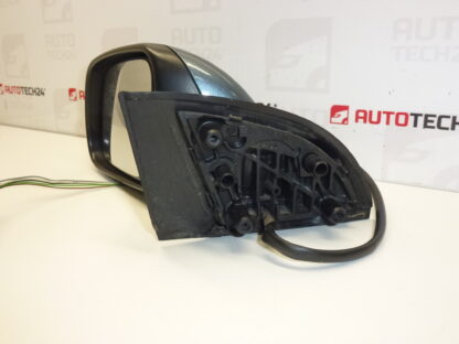Linker Spiegel Peugeot 307 grau EZWD 8149AW – Bild 2