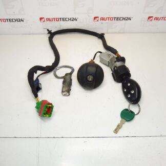 Set von Schlössern und Citroën C8 + 1 Schalterbox 4162Y4 4162Y2