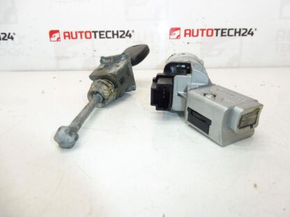 Set von Schlössern und 2 Tasten Citroën Peugeot 4162KF 4162KC – Bild 2