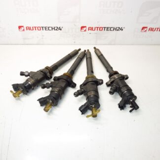 Satz gebrauchte Bosch-Einspritzdüsen 1.6 HDI 55 und 66 kW 0445110311 0986435146