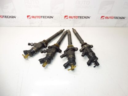 Satz gebrauchte Bosch-Einspritzdüsen 1.6 HDI 55 und 66 kW 0445110311 0986435146
