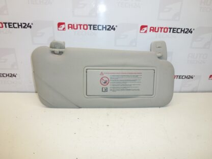 Sonnenblende Peugeot 407 Beifahrerseite 8143NY