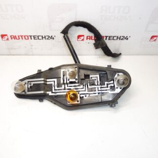 Fassung für Glühbirnen rechtes Hecklicht Peugeot Citroën 9677205480 9680607880