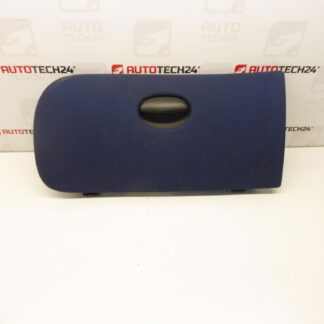 Handschuhfachabdeckung aus blauem Stoff Peugeot 206 96415289US 8214SK