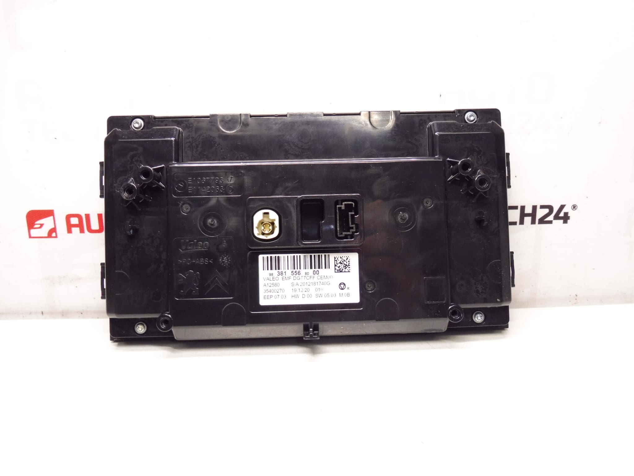 Peugeot 308 T9 Klimaanlage Computer Radio Display 9838155680 – Bild 2